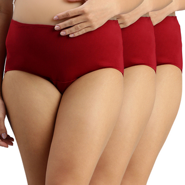 Pregnancy Panty | High Waist | Full Back Coverage | Pack of 3