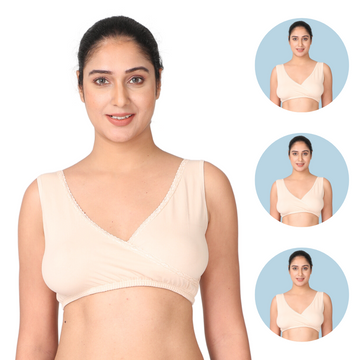 Pack Of 3 Sleep Nursing Bras