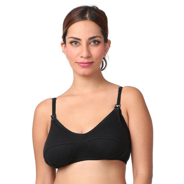 LeakProof Nursing Bra | Drop Cup | Skin Friendly & Non Plastic | Prevents Show Of Milk Stain