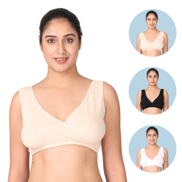 Pack Of 3 Sleep Nursing Bras