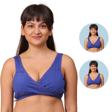Pack Of 2 LeakProof Sleep Nursing Bras