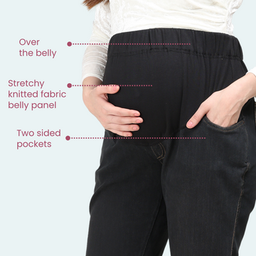 Black Maternity Jeans