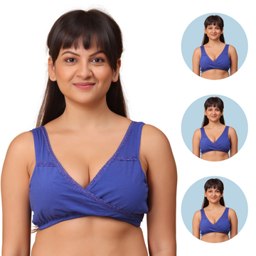 Pack Of 3 LeakProof Sleep Nursing Bras