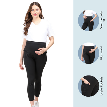 Black Maternity Leggings