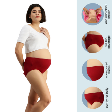 Pack Of 3 Maternity Hygiene Panty (Prevents Urinary Tract Infection)